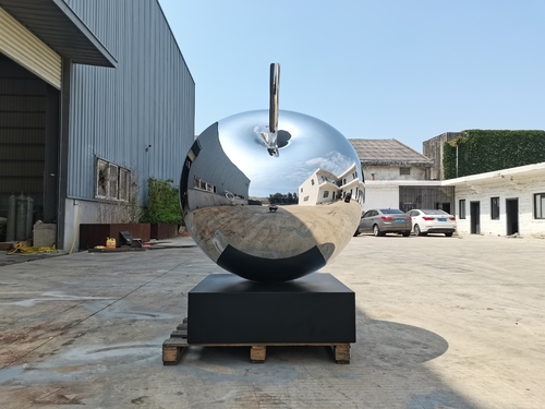 أحدث مدونات الشركة حول Elegance Redefined: Mirror Polished Stainless Steel Apple Sculpture