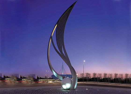 سعر جيد كبير في المناطق الحضرية النحت المعدني في الهواء الطلق فن النحت العامة التآكل الاستقرار الانترنت