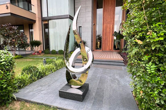 سعر جيد النحت الفني المجرد المعاصر من الفولاذ المقاوم للصدأ 