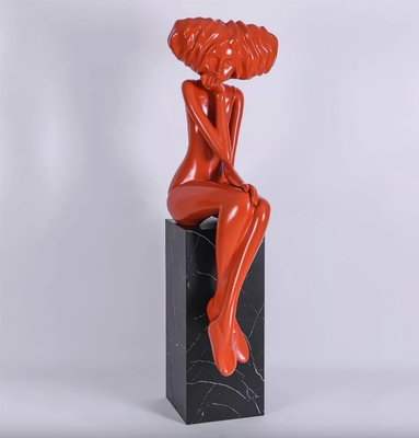 سعر جيد تصميم جديد منحوتات الزجاجية الزخرفية المصنوعة حسب الطلب المعدن الحجم الحقيقي منحوتات الفن المصنع / المصنع الانترنت