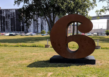 سعر جيد المعادن الزخرفية عدد النحت كورتين الصلب حديقة النحت صدئ النهاية الانترنت