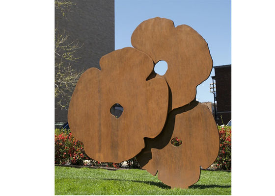 سعر جيد لحام حديقة استخدام النحت زهرة ، شكل النحت روز مخصص الانترنت