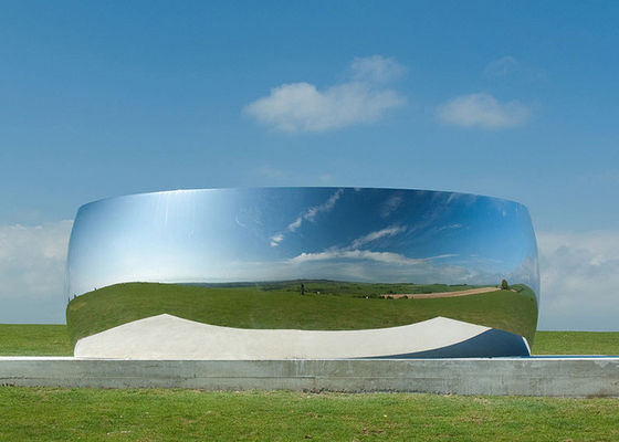 سعر جيد زخرفة منحوتات حديقة معدنية حديثة مصقولة من الفولاذ المقاوم للصدأ الانترنت