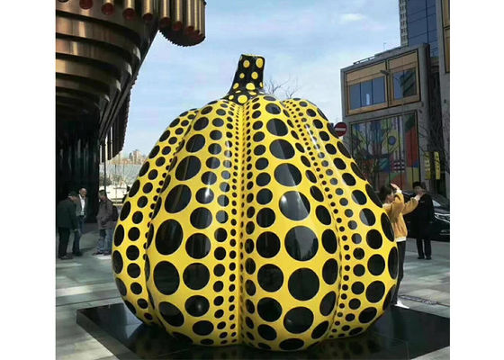 سعر جيد عملاق الفولاذ المقاوم للصدأ في الهواء الطلق رسمت النحت القرع للمناظر الطبيعية الحضرية الانترنت