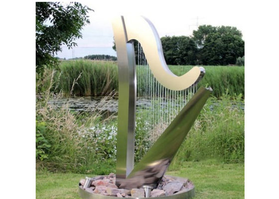 سعر جيد حديقة ستارة المطر شلال نافورة مياه الفولاذ المقاوم للصدأ الانترنت