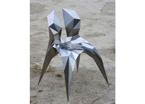 سعر جيد في الهواء الطلق وداخلي 316L الفولاذ المقاوم للصدأ الأثاث النحت ارتفاع 100 سم الانترنت