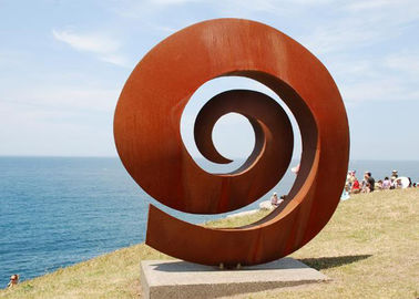 سعر جيد مقاومة الطقس Facete Corten الصلب النحت 2.5MM سمك / 180CM الطول الانترنت