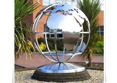 سعر جيد المعادن العالم غلوب خريطة الفولاذ المقاوم للصدأ النحت للديكور العام الانترنت