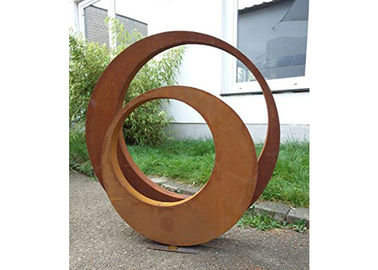 النحت الديكور المعاصر منحوتات الصلب Corten Steel 3D